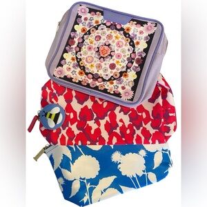 3-Pc Estée Lauder Cosmetic Bags
